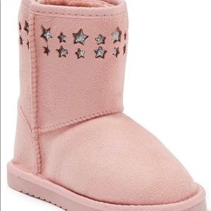 Girls microsuede winter boots